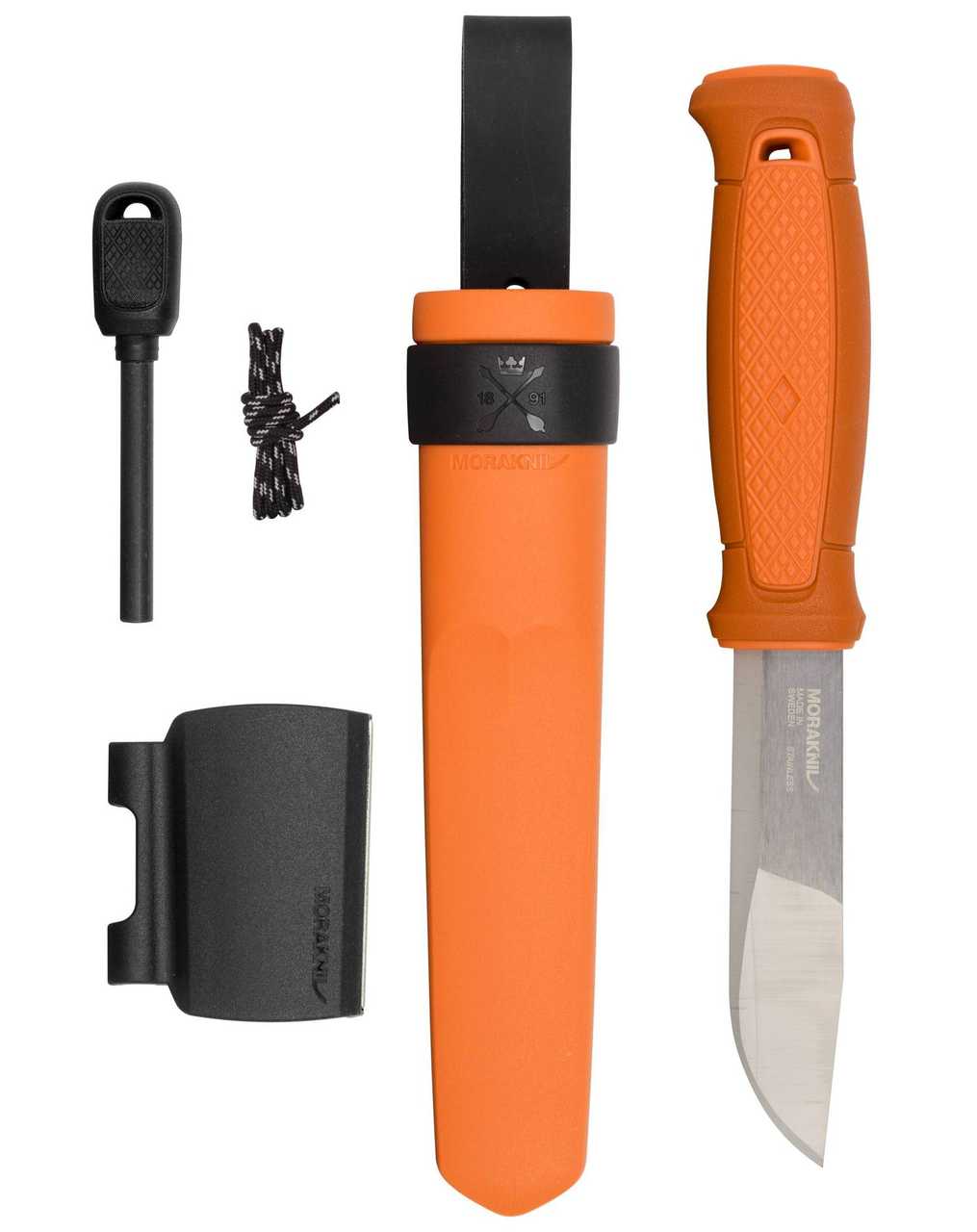 Morakniv Kansbol Survival Kit Stainless Steel Burnt Orange