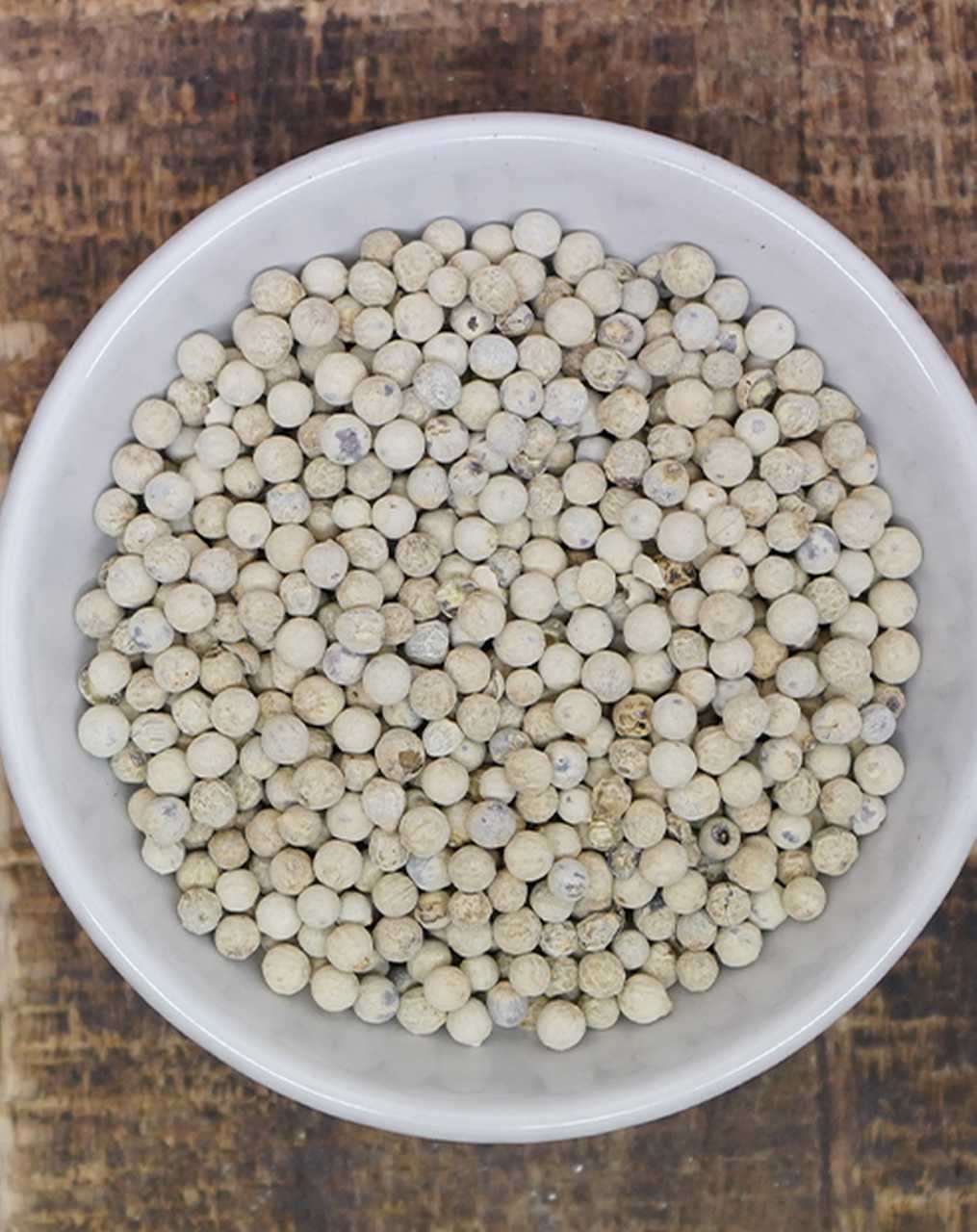 Pfeffer weiß ganz 1kg Beutel