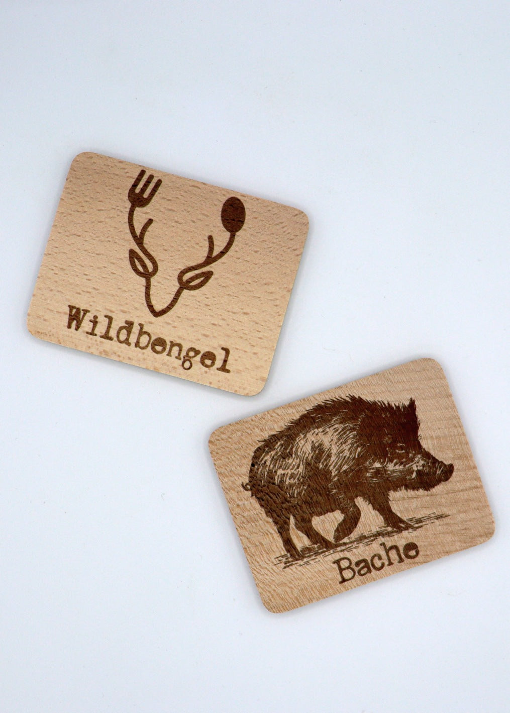 Wildtier Memory aus massivem Buchenholz für Groß und Klein
