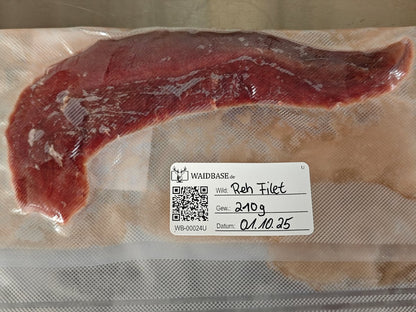 24-er Bögen Wildaufkleber mit QR-Code & Waidbase-ID – Felder für Wild, Gewicht, Datum